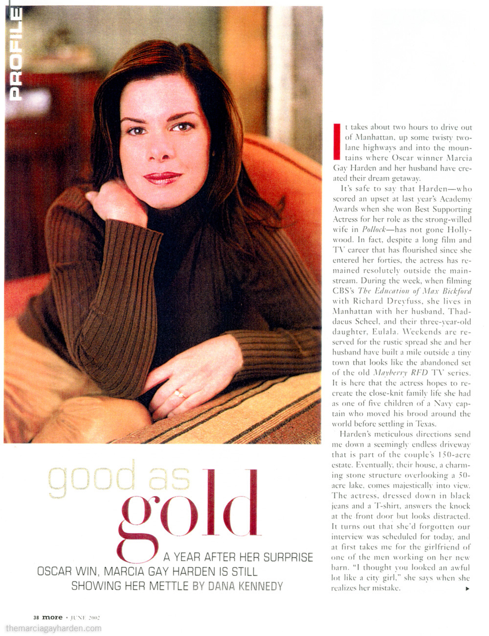 Marcia Gay Harden - Press - Pollock